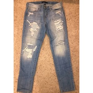 Flying Monkey Blue Distressed Jeans